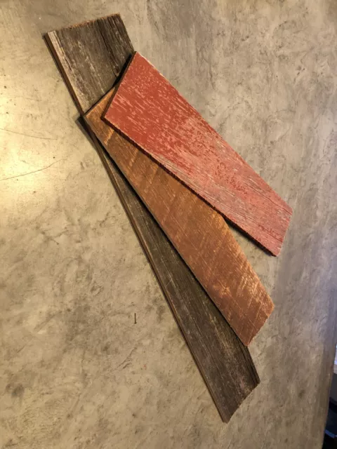 Sample Pack Of Reclaimed Barnwood Wall Covering Planks