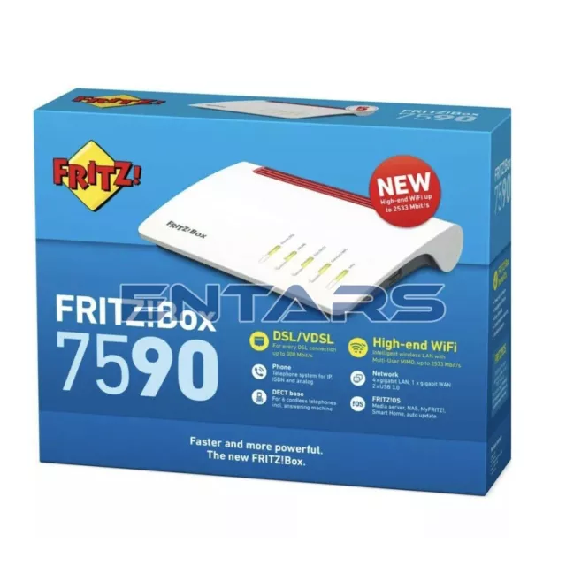 Fritz box 7590 FRITZ!BOX Intelligent WI-FI 2,533 Mbit/s high-end wifi