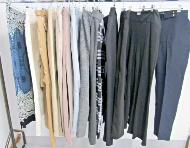 WOMEN'S TROUSER BUNDLE x 15 sizes 4-18 inc GAP M & S WALLACE