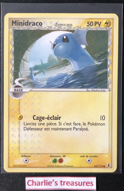 Carte Pokemon - Minidraco - 66/113 - Espèces Delta - FR - NM+ / NEUF