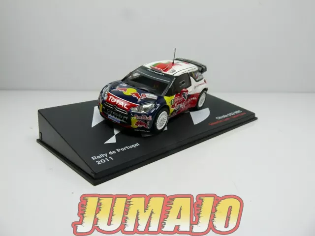 RBE11 voiture 1/43 IXO Altaya Rallye CITROËN DS3 WRC 2011 Portugal Loeb - Elena