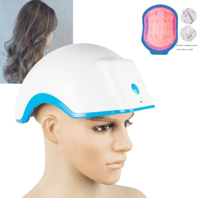 CE Laser Therapy 80 Points Led Hair Growth Treatment Cap Helmet Carejoy Alopecia