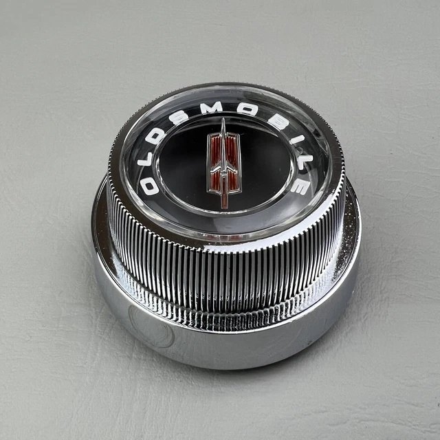 1966 OLDSMOBILE 98 Starfire Jetstar Steering Wheel Center Cap Horn
