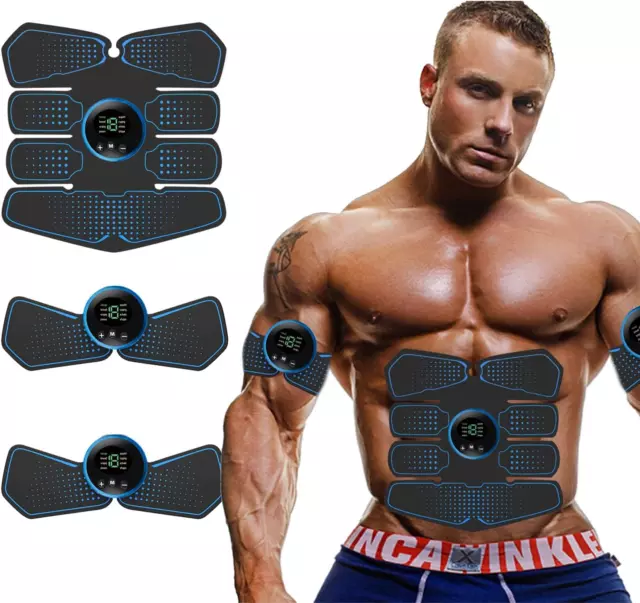 Electrostimulateur Musculaire,Ems Ceinture Abdominale Bras, ABS Électro-Stimulat 2