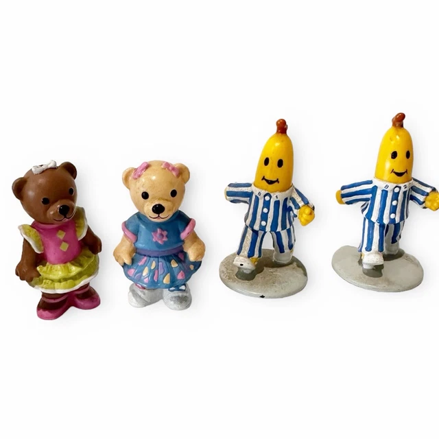 VTG 1992 ABC Kids Bananas in Pyjamas PVC Rat In Hat Teddy Figure Full