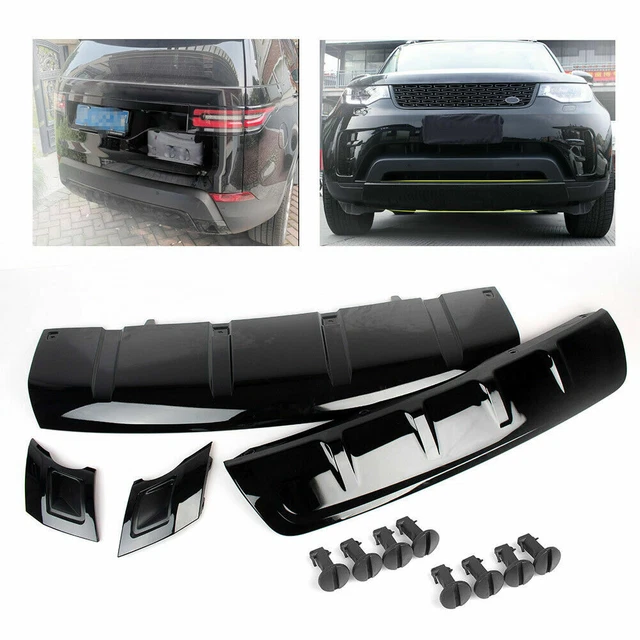 FRONT + REAR Bumper Skid Plate Board Trim For Land Rover Discovery 5