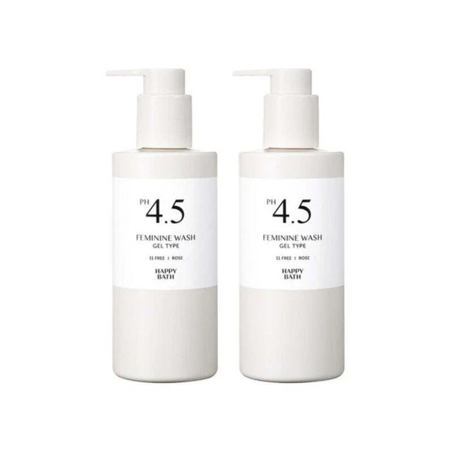 Gel rosa ácido débil Happy Bath PH4.5 lavado femenino 250 g*2 piezas - ENVÍO GRATUITO