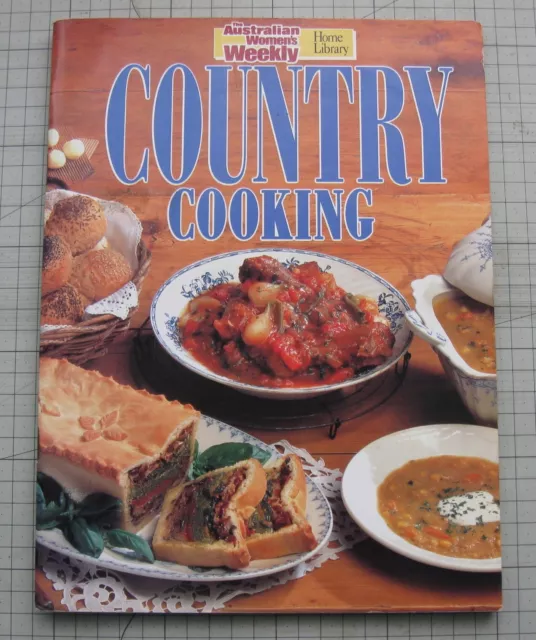 Australian Womens Weekly Cookbook Country Cooking classic recipes casseroles