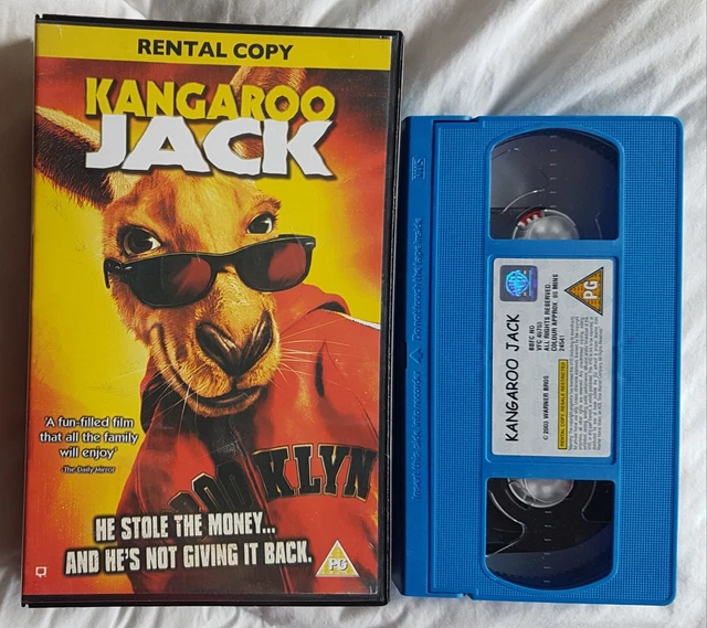 KANGAROO JACK (VHS)BIG BOX Jerry O'Connell + Anthony Anderson