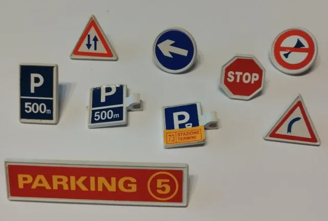 accessoires MAJOKIT MAJORETTE panneaux signalisation parking et autre
