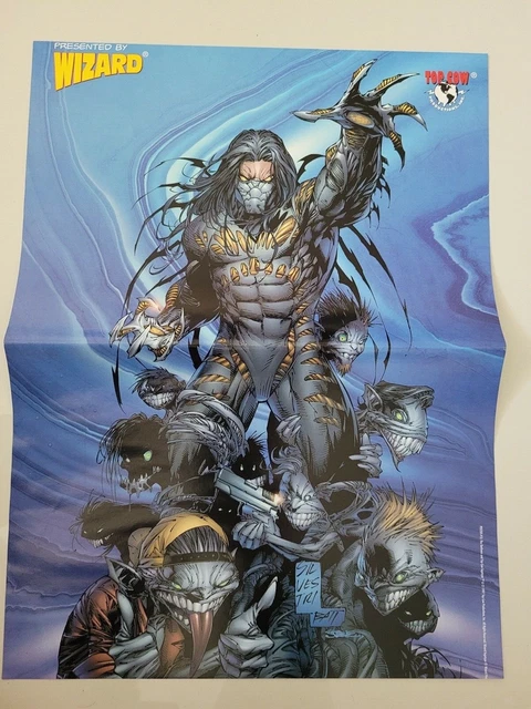 DARKNESS by MARC SILVESTRI / DAREDEVIL by CARY NORD POSTER 10" x 14" WIZARD NEW
