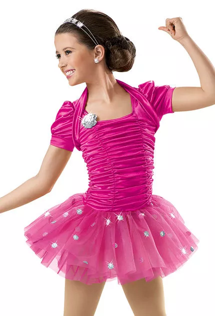 Dance Costume Skate Dress Jazz Tap Twirl Ballet 6337 MC LC