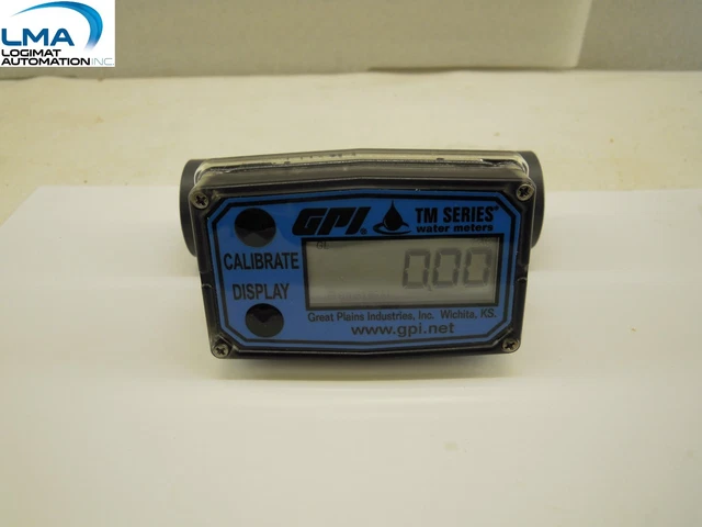 Tm100 Multimeter GPI TM100 DIGITAL WATER METER TM Series REV: E $179.10 - PicClick CA