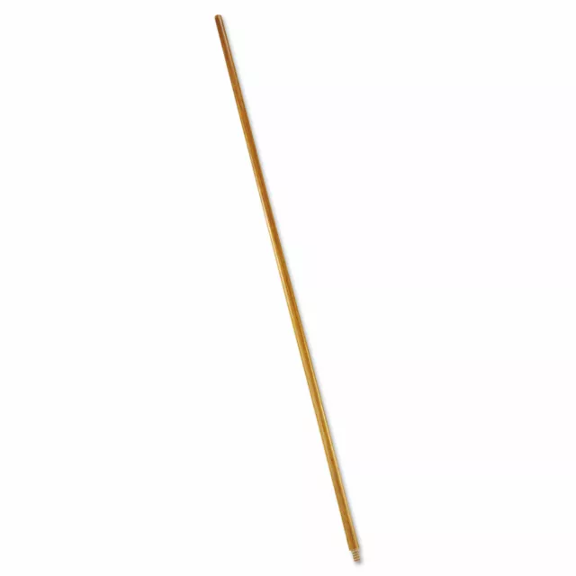 Rubbermaid Commercial Wood Threaded-Tip Broom/Sweep Handle 60" Natural 6361