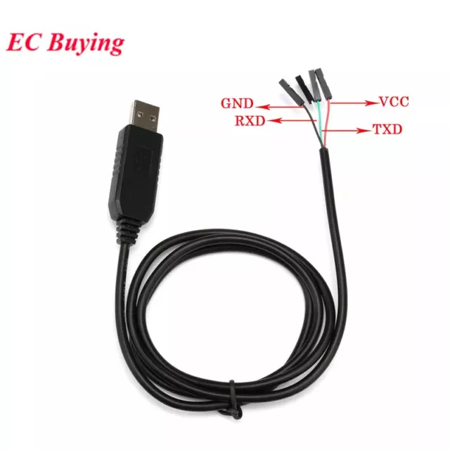 Módulo de cable convertidor de 4 pines PL2303HX USB a UART TTL RS232