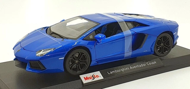 MAISTO 1/18 SCALE Diecast - 46629 Bugatti Chiron - Blue EUR 69,99