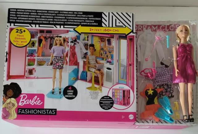 Dressing Delux Barbie 25 pièces MATTEL