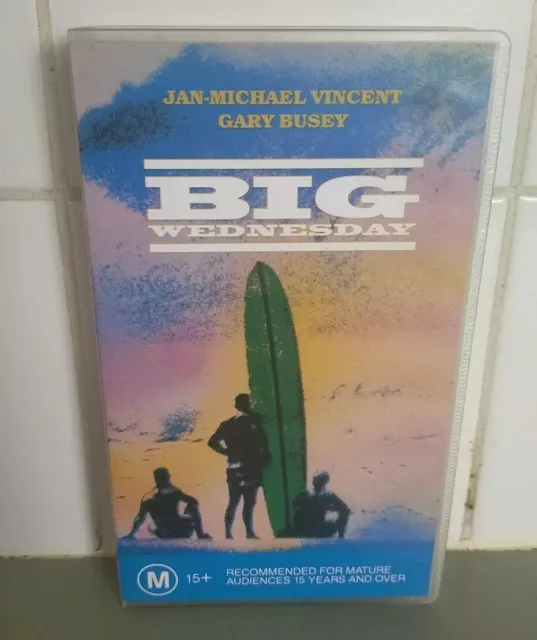 Big Wednesday Factory Sealed Surfing Pal Vhs - Jan Michael Vincent - Gary Busey