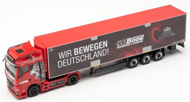Camion HERPA 1/87 Scania CR Avec Remorque Frigorifique Frigoscondia - Neuf