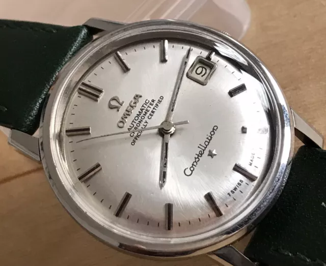 Omega Constellation Automatic Men’s  Watch Vintage Silver Dial Watch