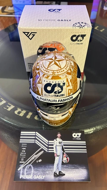 Casque Dédicacé Pierre Gasly GP France 2022 1/2