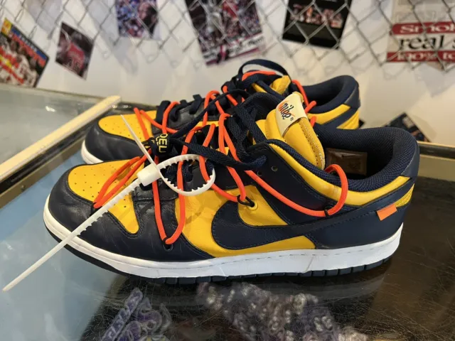 Off White x Dunk Low University Gold CT0856-700