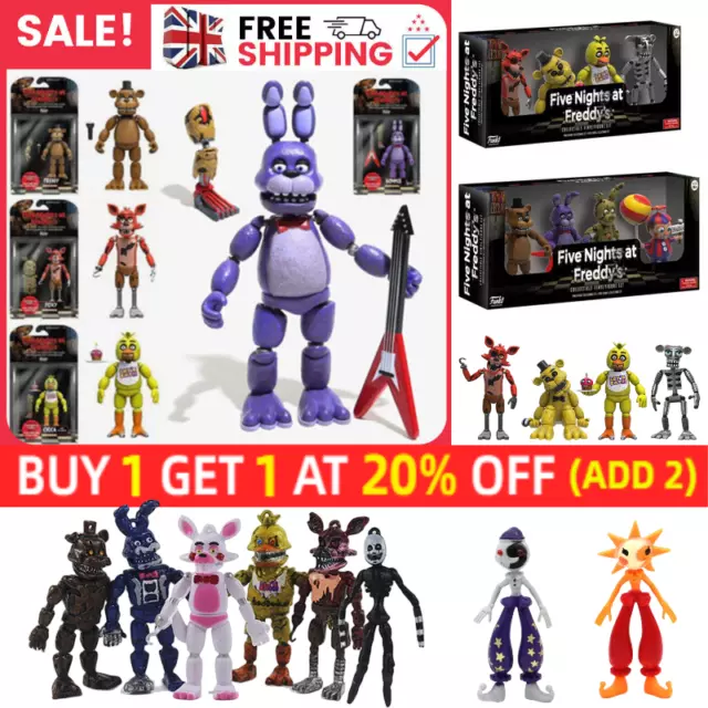 12/1pcs Cute Five Nights at Freddy's FNAF Action Figures Doll Games Toys  (S499)