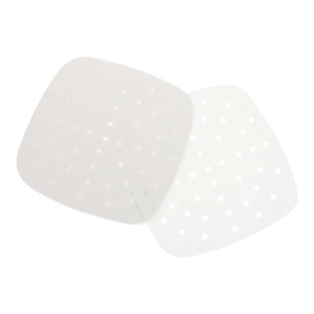 100 Fogli Carta Forno Tonda Per Friggitrice Ad Aria - Ø18 Cm, Antiaderente E Riutilizzabile - Foto 7