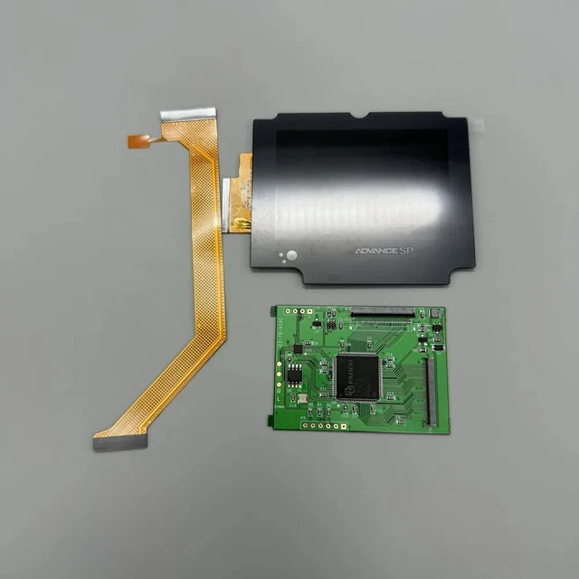 Gameboy Sp Screen Pixels 2.9& IPS LCD Screen For Gameboy Advance SP GBASP Support Pixel Mode ...