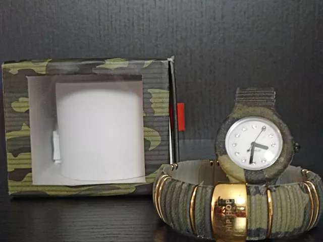 hip hop BOX LTD ED. Camouflage Militare Orologio bambina/ragazza in Silicone 3