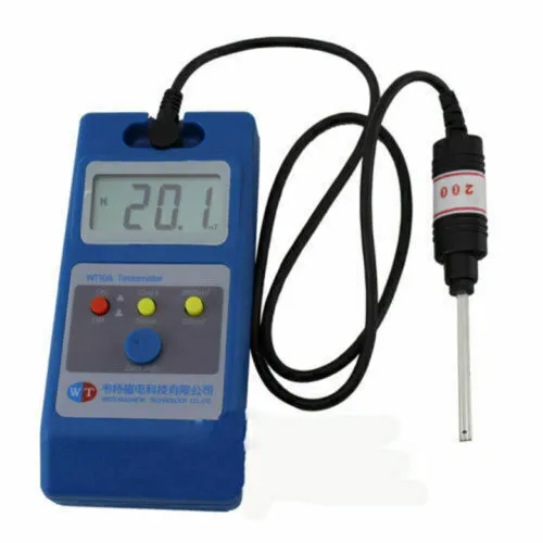LCD Tesla Meter WT-10A Gaussmeter Surface Magnetic Field Tester w Ns Function