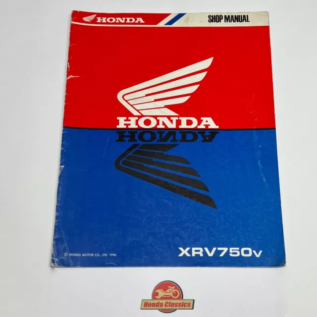 Honda XRV750v Manuale Officina Addendum Supplemento 62MAY00Z - HWM310