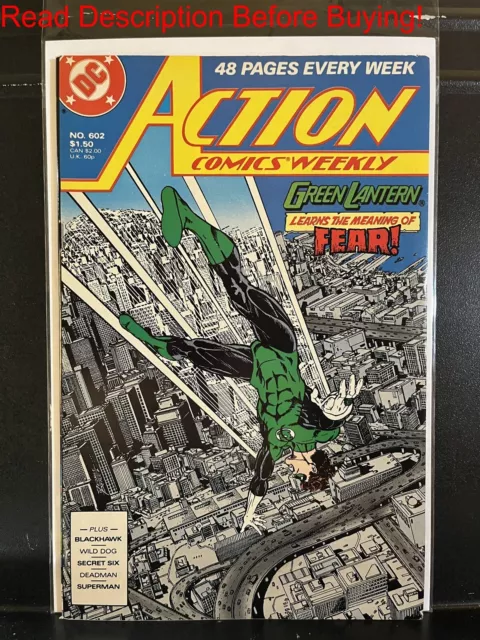 BARGAIN BOOKS ($5 MIN PURCHASE) Action Comics Weekly #602 (1988 DC) Combine Ship