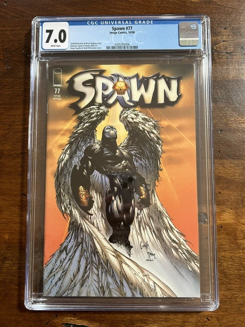 Spawn #77 KEY CGC 7.0 Greg Capullo & Todd McFarlane Cover Art - New Slab!!