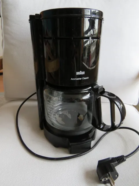 Braun Aromaster Filter Kaffee Maschine Type 4069 Schwarz