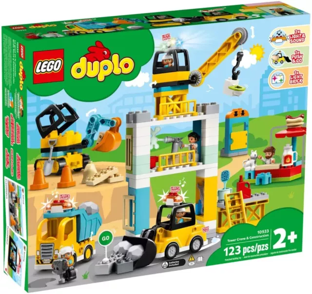LEGO 10980 DUPLO La Plaque De Construction Verte, Socle de Base Pour A