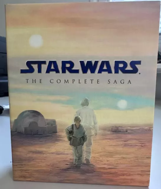 Star Wars: The Complete Saga (Blu-Ray, 2011, 9 Discs)