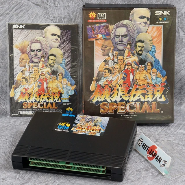 Jeu Neo Geo AES Fatal Fury Special - Boîte Complète, Très Bon état