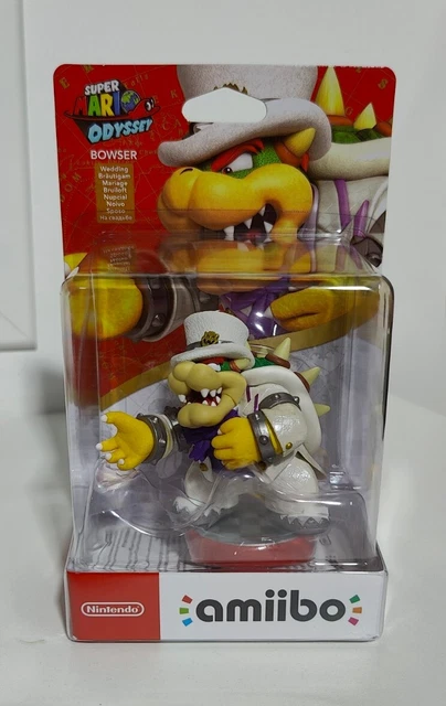 NINTENDO - Amiibo Super Mario Odyssey Bowser Wedding - Foto 8