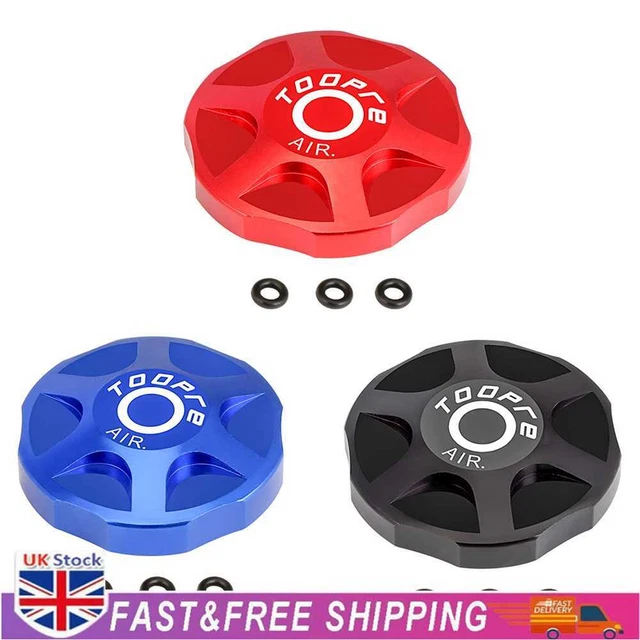 Aluminium Alloy MTB Front Fork Covers Bike Front Shoulder Air Gas Valve Cap Part