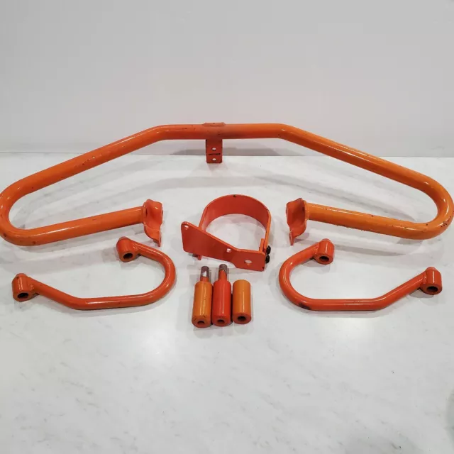 Harley-Davidson OEM Orange Training Safety Crash Bar Engine Guard Set