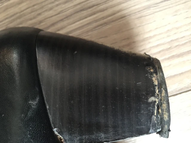 Bottines Pointure 40 Noire En Cuir Marque Tamaris A Reparer Refaire Talons 3