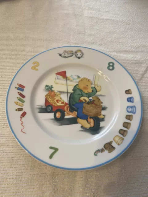 Arzberg Germany Ravensburger Child's Bear Plate 1997 8"