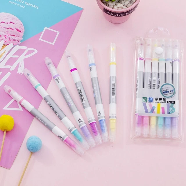de stylos à surligneur Points clés Marqueurs Soins oculaires Stylo de couleur