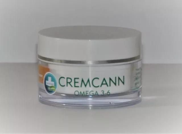 Cremcann Omega 3 - 6  Crema Facial, Regeneradora, Relajante  E Hidratante