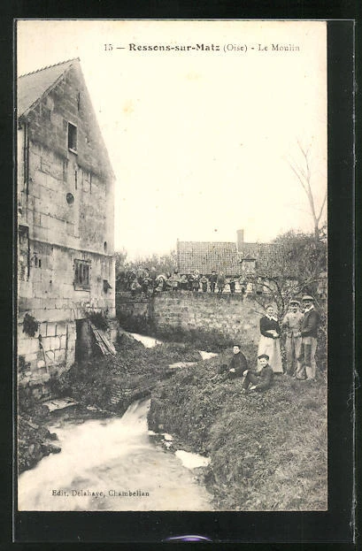 CPA Ressons-sur-Matz, Le Moulin