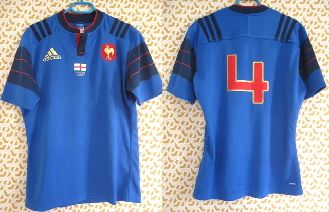 Maillot France XV Extérieur Rugby WC23 : Maillots de foot et NBA sur