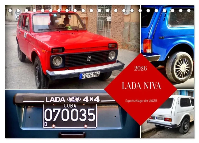 LADA KOMBI - Die sowjetische Auto-Legende WAS-2102 (Wandkalender 2026 DIN A4 quer), CALVENDO Monatskalender kaufen