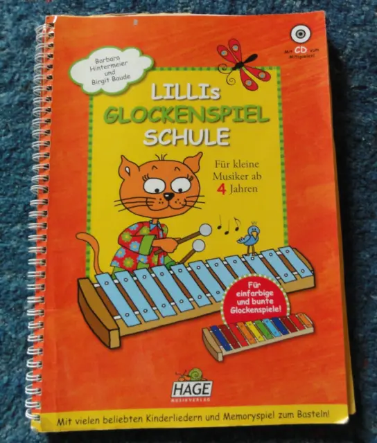 Lillis Glockenspiel-Schule m CD ab 4 Hage Barbara Hintermeier Birgit Baude Katze