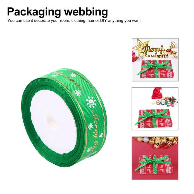 2x Weihnachten Handwerk Bänder Bogen, Band Urlaub Baum Band Bogen, Band 3